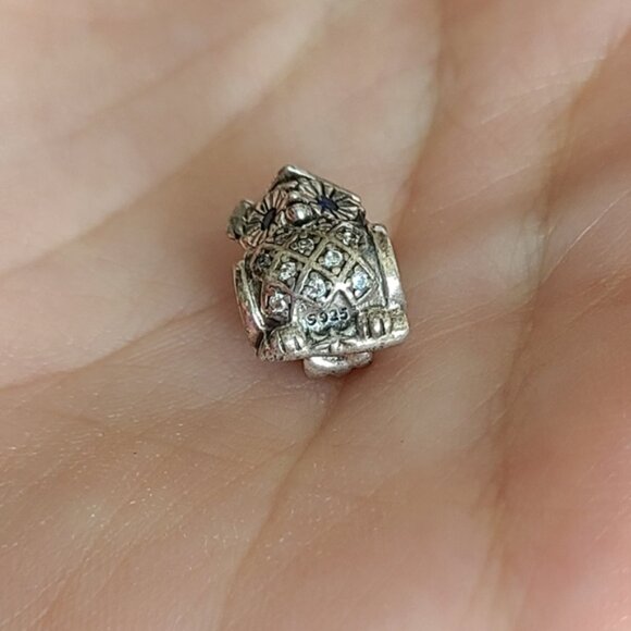 Pandora Sterling Silver 925 Owl Graduation Charm Bead - Picture 6 of 9